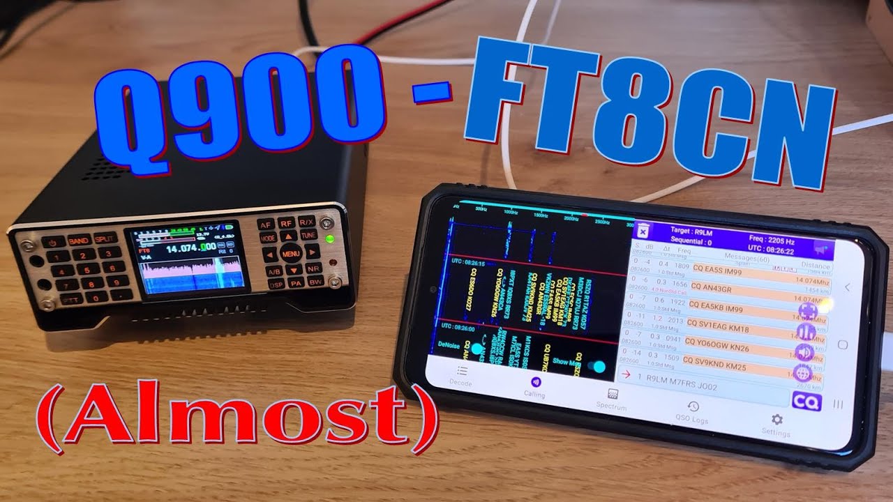 FT8CN on the Q900 (almost working)