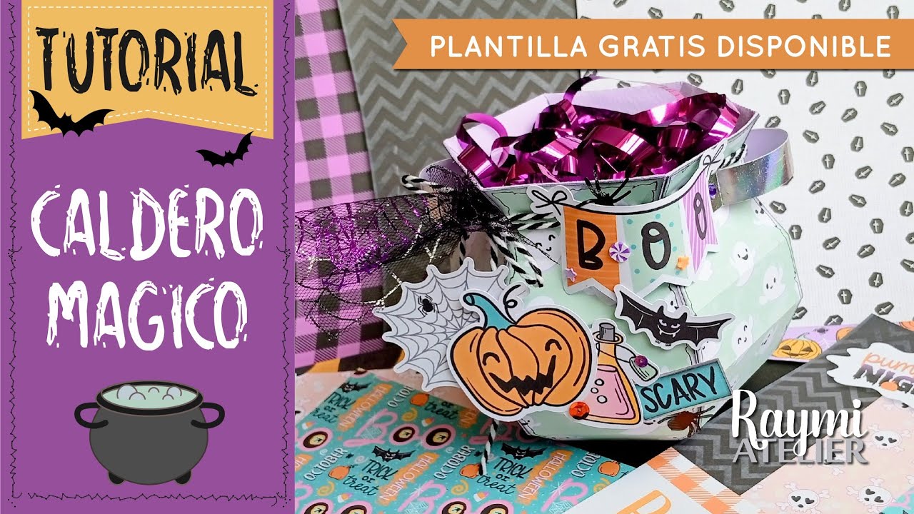 ✨ Tutorial Caldero Mágico ✨con mi colección Pumpkin Night 🎃