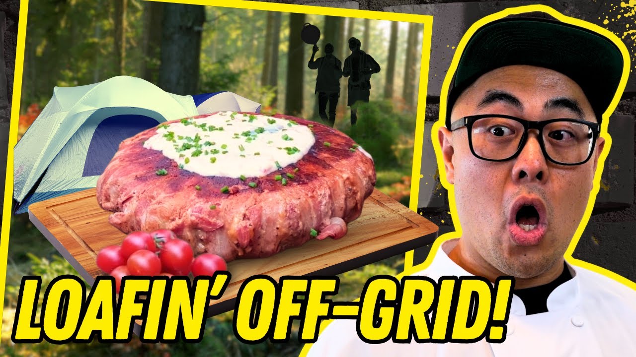 BEST Meatloaf Ever Cooked OUTDOORS?! PRO CHEF REACTS to @menwiththepot