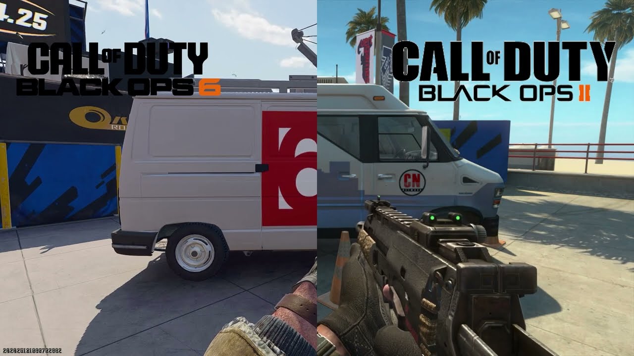 Black Ops 6 and Black Ops 2 Grind Map Comparison