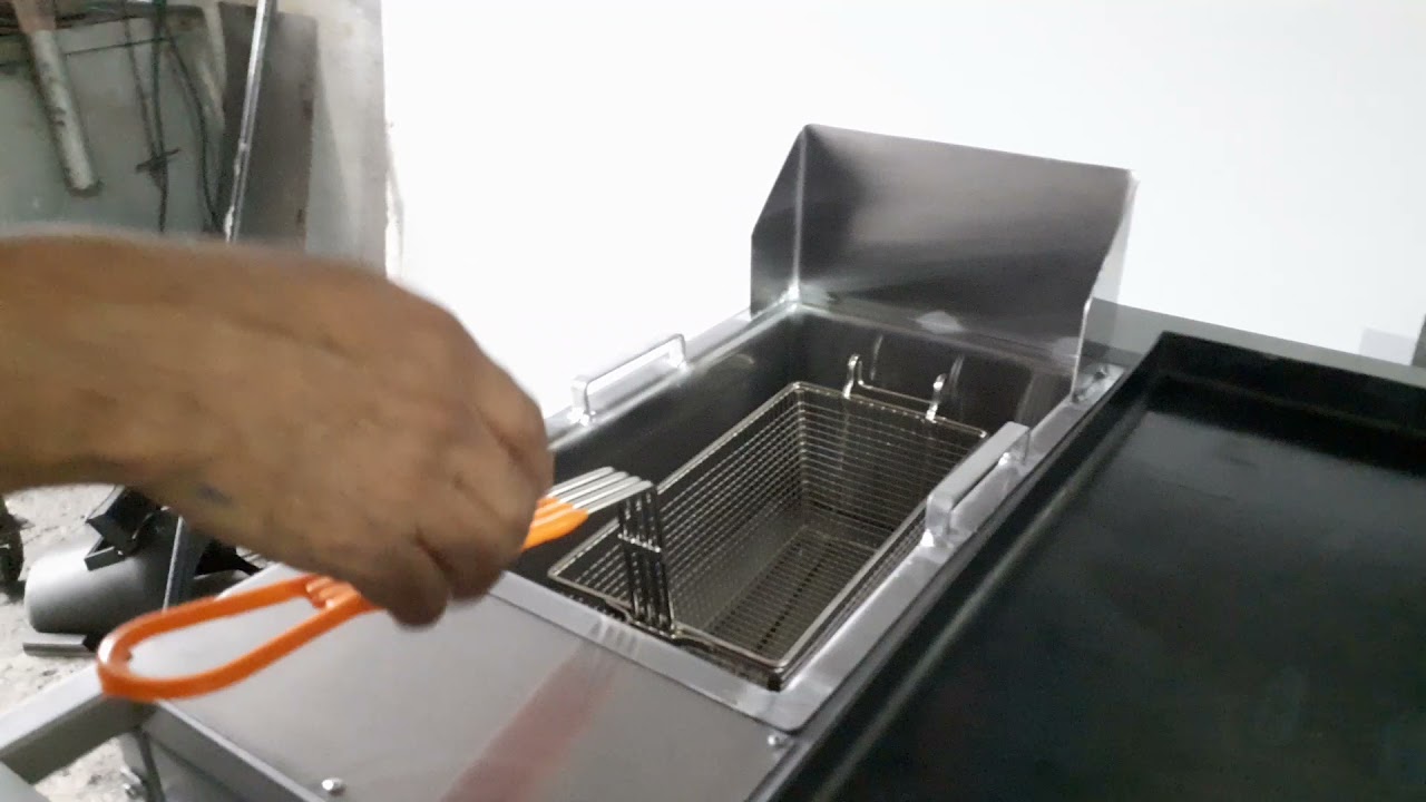 Modelo 3 en 1 Industrial Multifuncional con Freidora