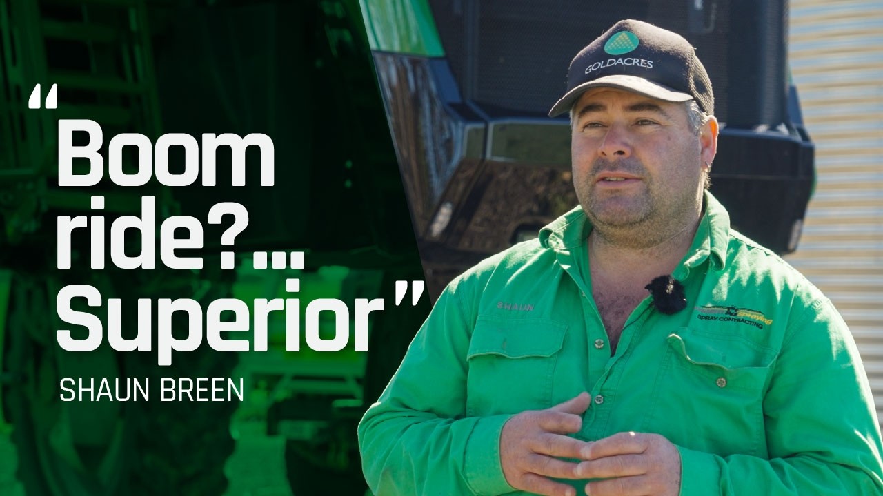 In the Paddock with Shaun Breen: G8-S3 Spraying Insights
