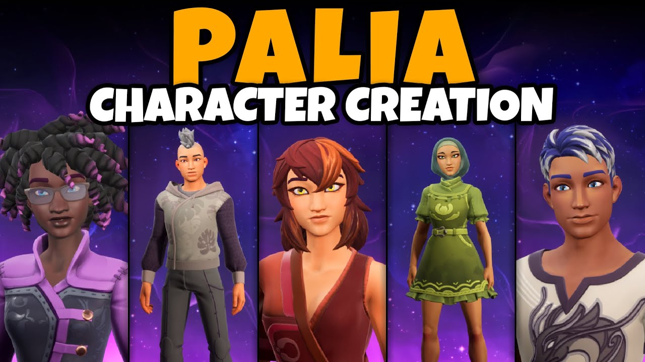 Palia Character Creation (Male & Female, Full Customization, All Options, Voices, Outfits, More!)