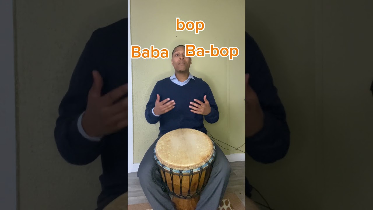 Djembe Tutorial - Say It, Play It Method for Beginners #africandrum #djembedrum
