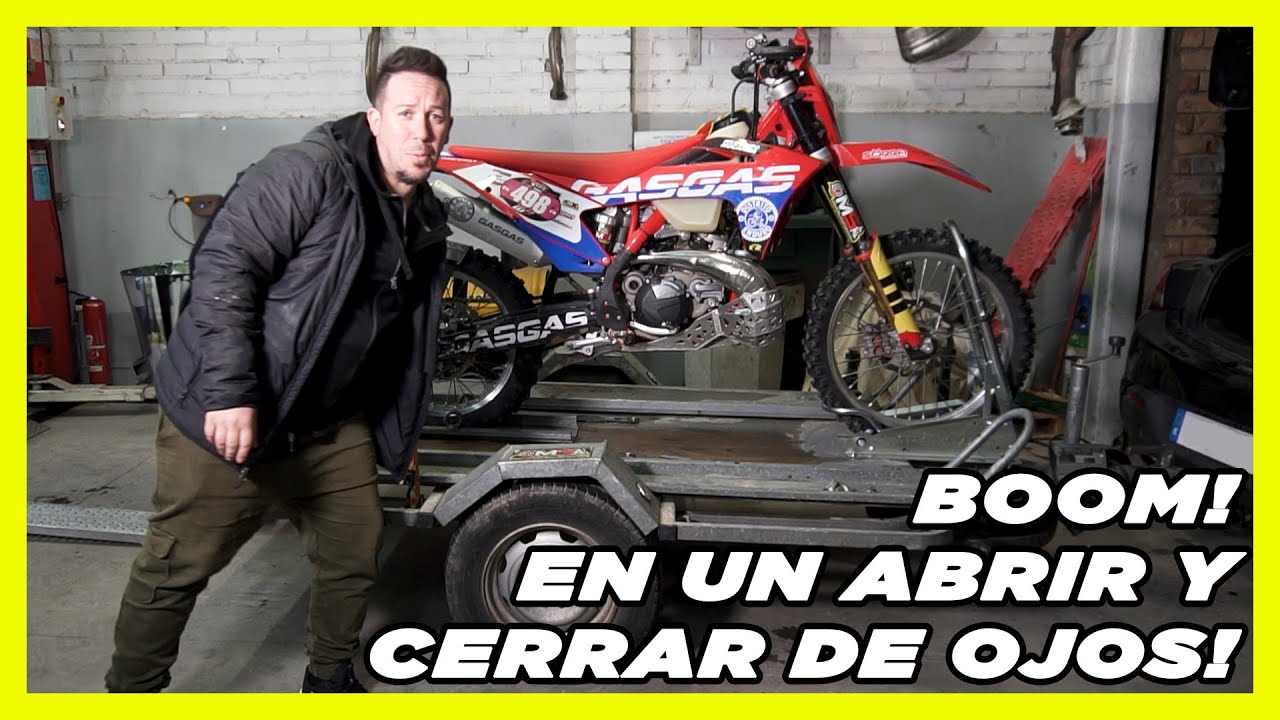 Nuevo sistema para llevar las motos | Distrito Enduro