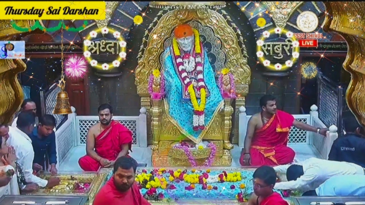 Sai baba Darshan -27th Mar 2025 🪔🌺🌼🌷👣🙏||@Saipariwar100 #everyone #trending #saibabasongs