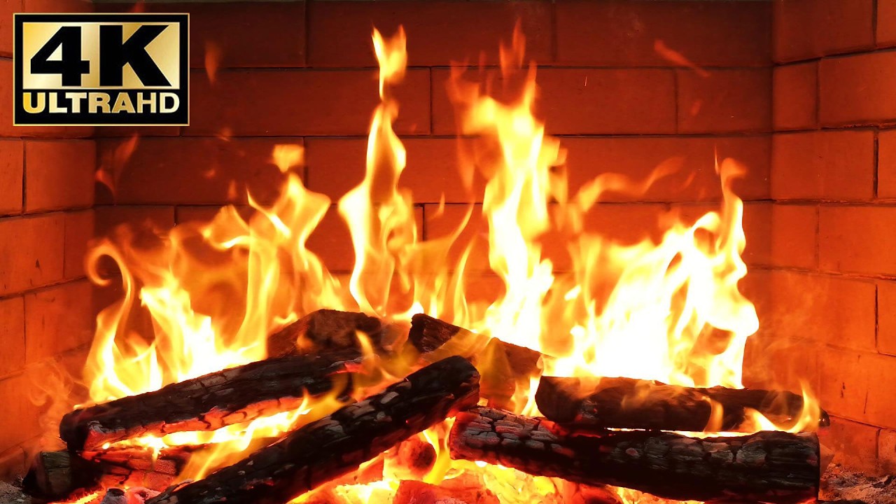 🔥 Cozy cabin fireplace sounds falling snow. Cozy fireplace sounds. Relaxing winter fireplace sounds