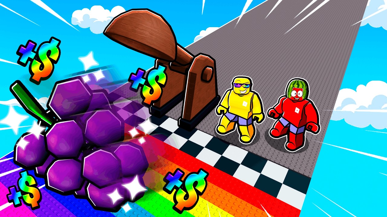 Launch a FRUIT in Roblox