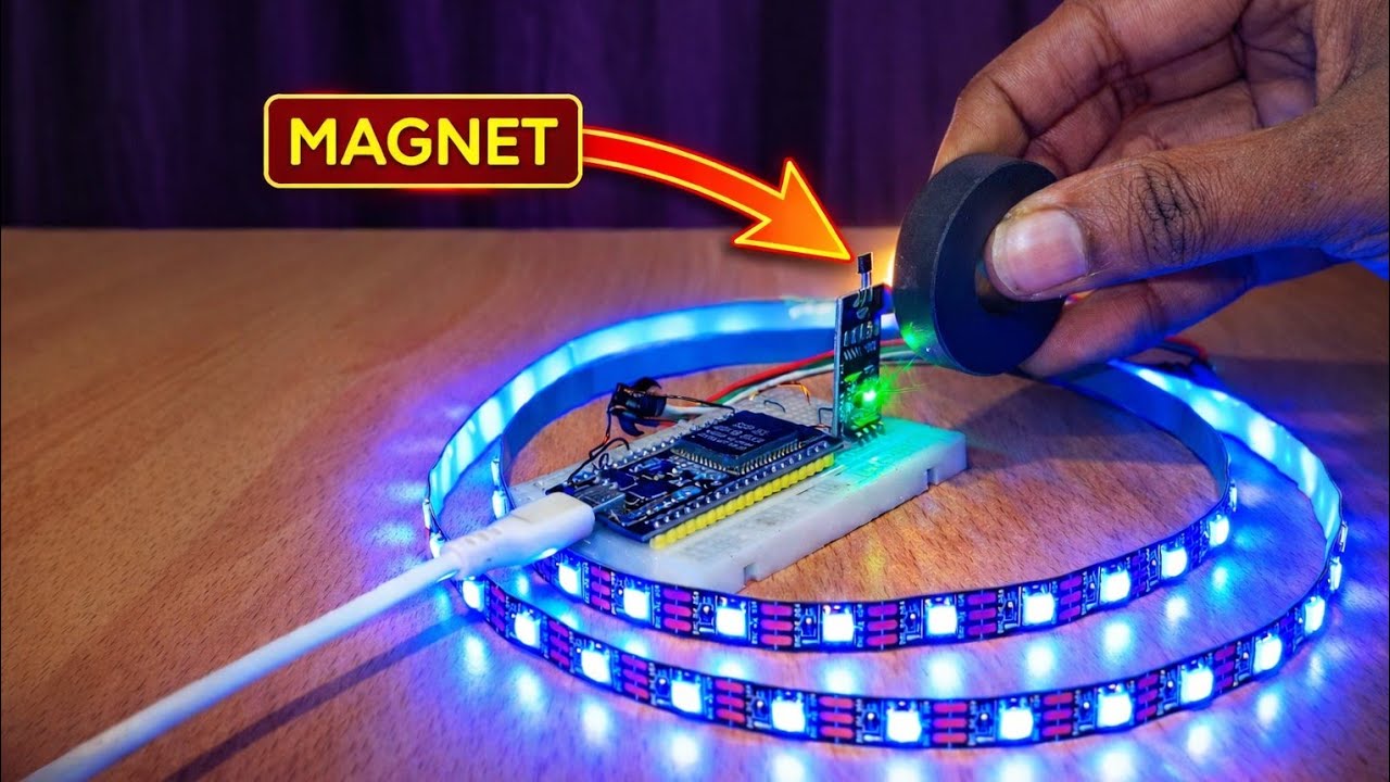 Neopixel colour change || full video || @Praveen_D_N 