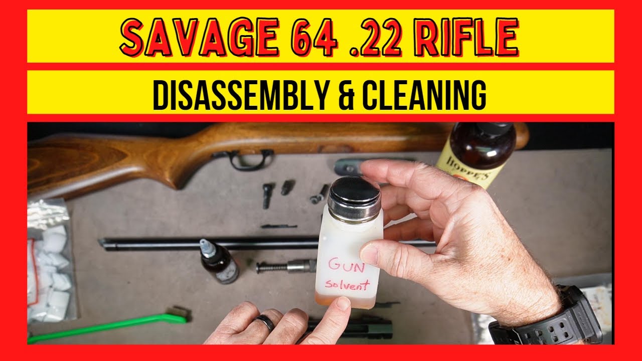 The ABSOLUTE BEST Way to Clean Your Savage Arms Model64 .22LR