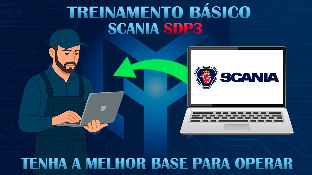 Scania SDP3 – Treinamento Básico Passo a Passo | Diagnóstico Scania Trucks
