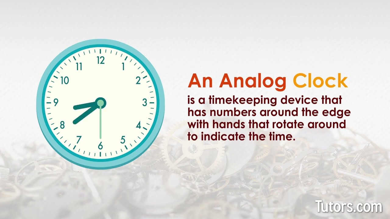 How To Tell Time | Read An Analog Clock