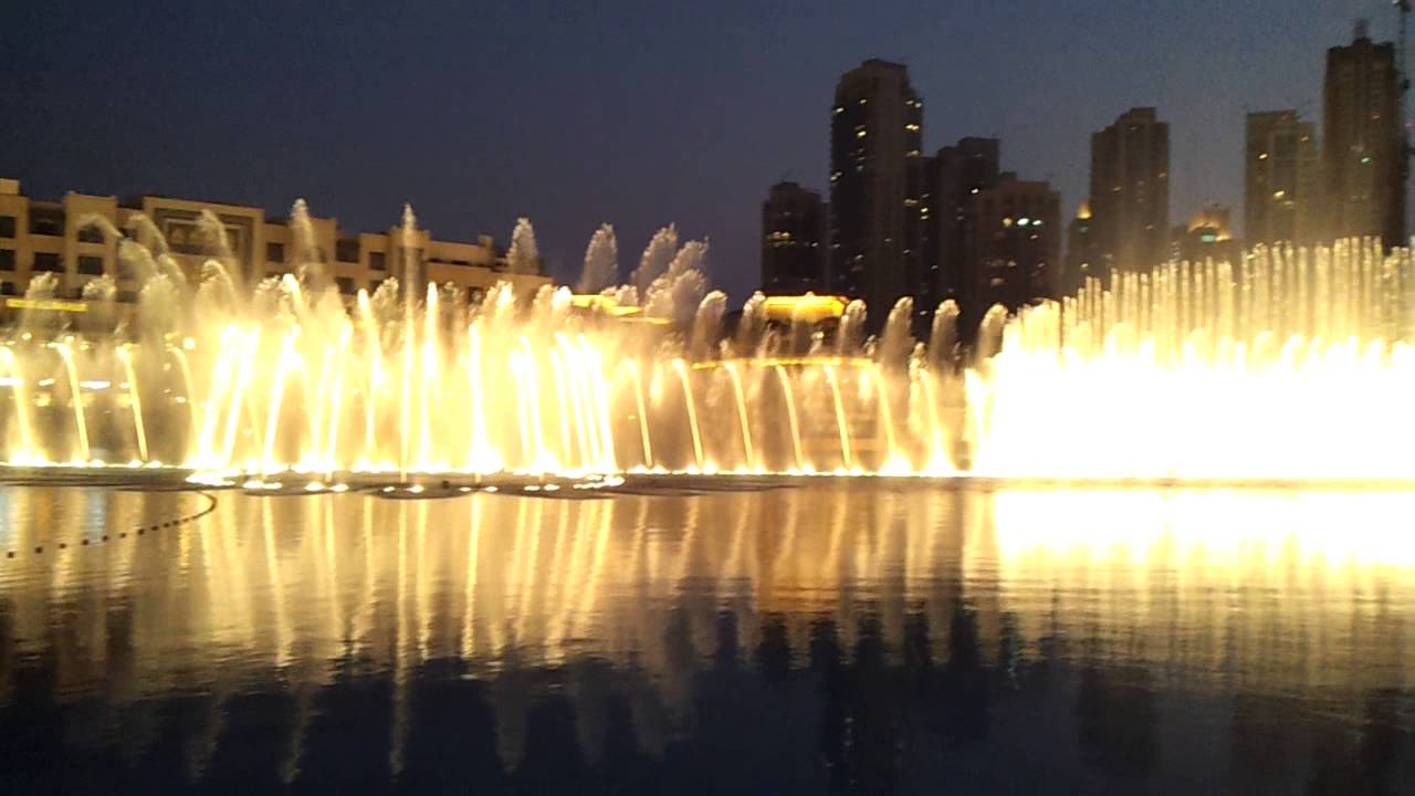 Dubai Mall e le Fontane danzanti