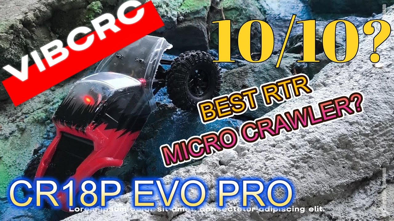 Hobby Plus RC LCG RTR MICROCRAWLER CR18P EVO PRO RC REVIEW #rctruck #rccrawler #trx4m #scx24