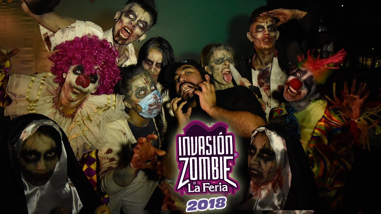 ¡Siempre SI hubo Invasión Zombie 2018! En La Feria de Chapultepec