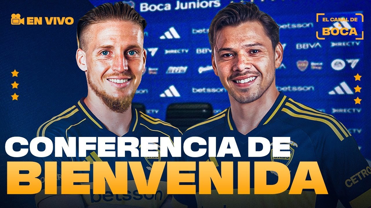 PRESENTACIÓN de ASCACIBAR y ROMERO EN VIVO desde BOCA PREDIO | EL CANAL DE BOCA
