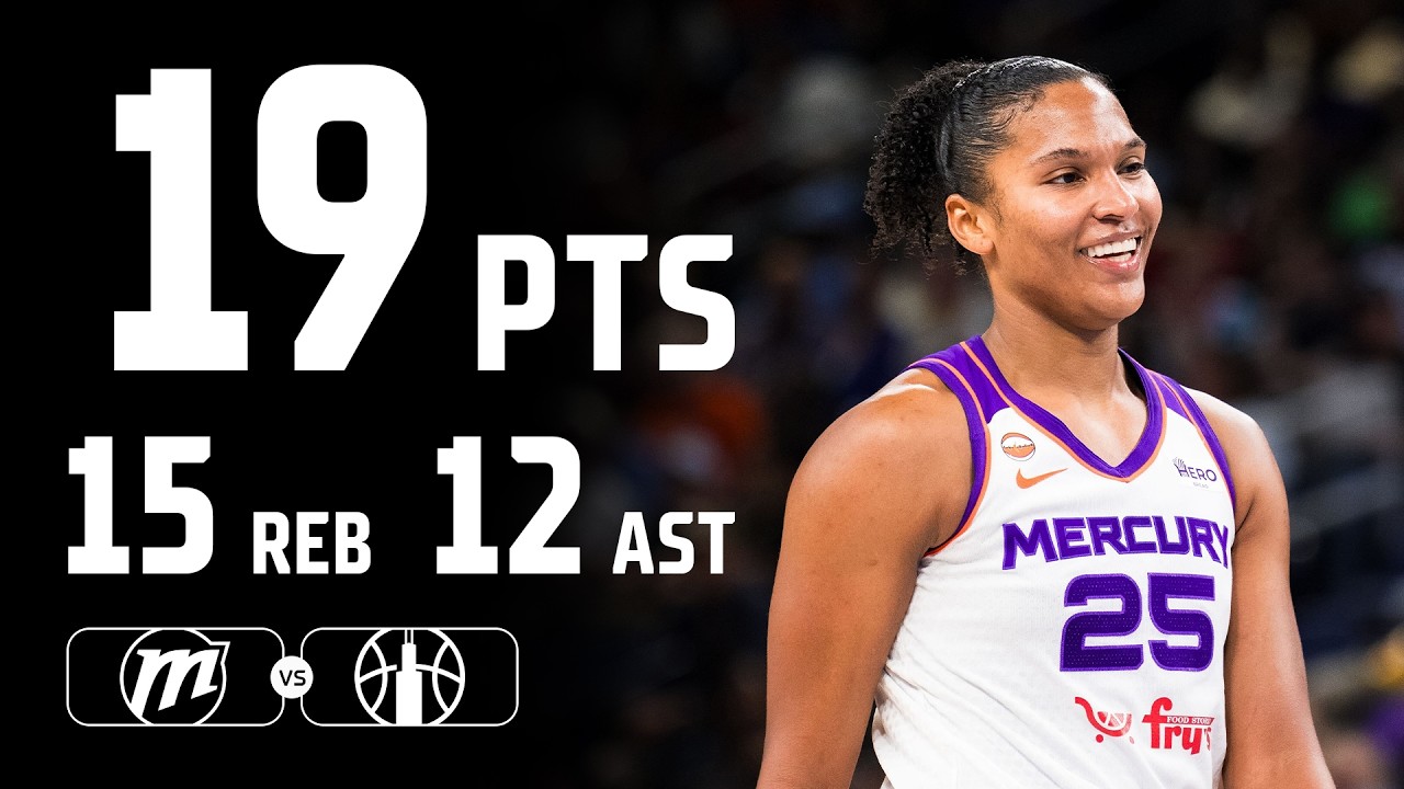 Alyssa Thomas TRIPLE-DOUBLE at. Chicago Sky | August 3, 2026