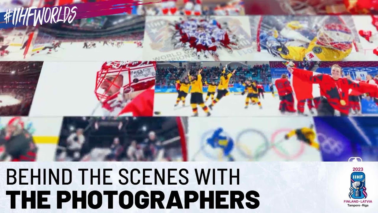 Behind the Scenes with the Photographers | 2023 #IIHFWorlds