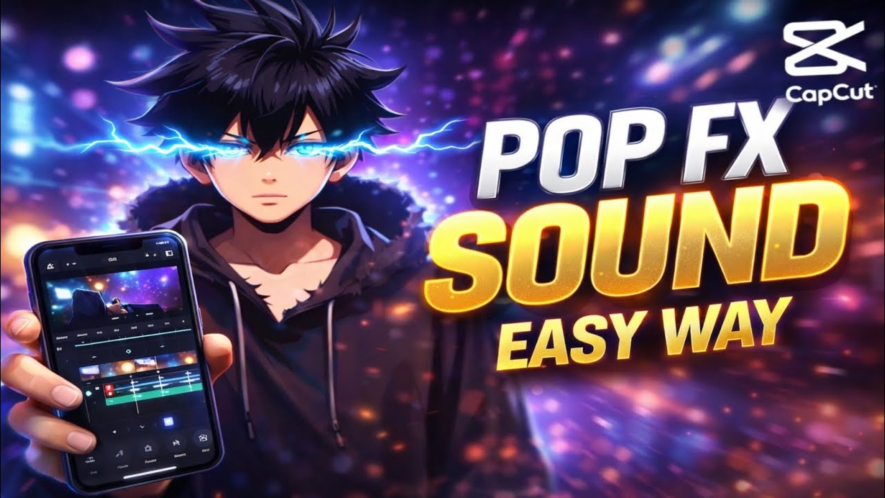 Pop FX Sound Add Kaise Kare 😱 | CapCut Easy Way | Viral Sound Editing