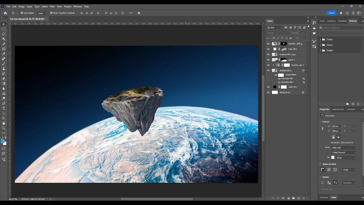 Lets make our own wallpaper #photoshop Day 2