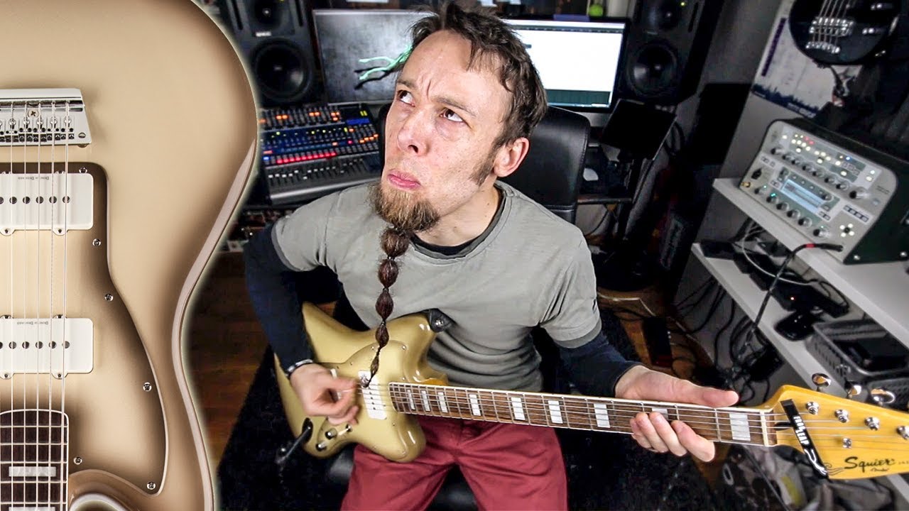 METAL ON A JAZZMASTER!