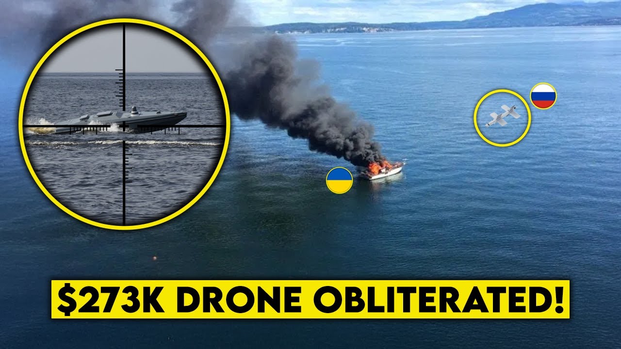Столкновение на Черном море: Россия уничтожила украинские военно-морские силы в районе Крыма и Но...