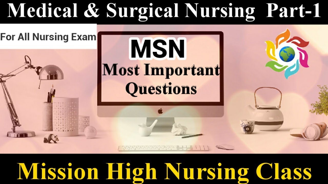 MSN Most Repeating MCQs for NORCET/Aiims,NORCET Most Important Questions, Previous year MSN Question