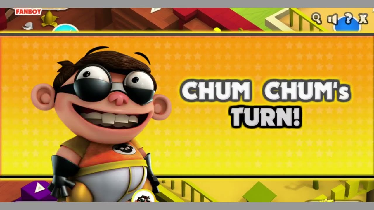 Nickelodeon Block Party - FanBoy & Chum Chum Board