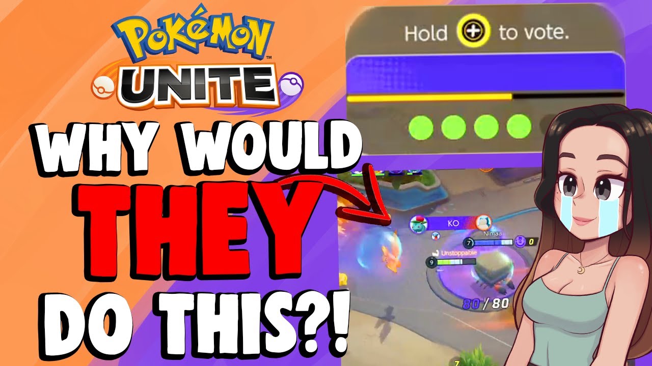 this SHOULDN’T happen in Pokemon Unite… Ever!