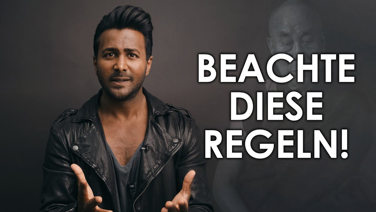Diese Regeln solltest du für dein Leben beachten! (Du wirst 100% glücklicher)