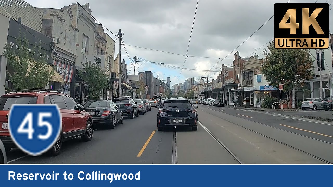 [AUS] State Route 45: RESERVOIR to COLLINGWOOD (Real-Time Drive)
