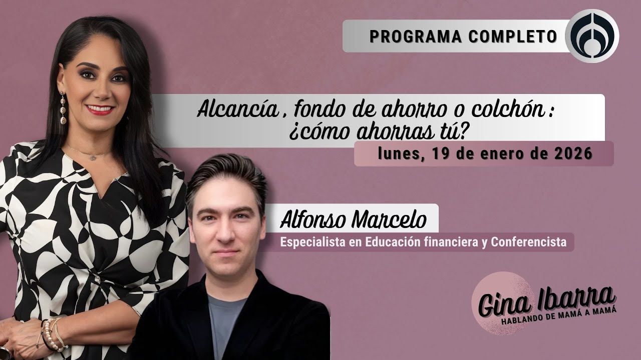 En Vivo | Hablando de Mamá a Mamá con Gina Ibarra | Lunes 19/01/26