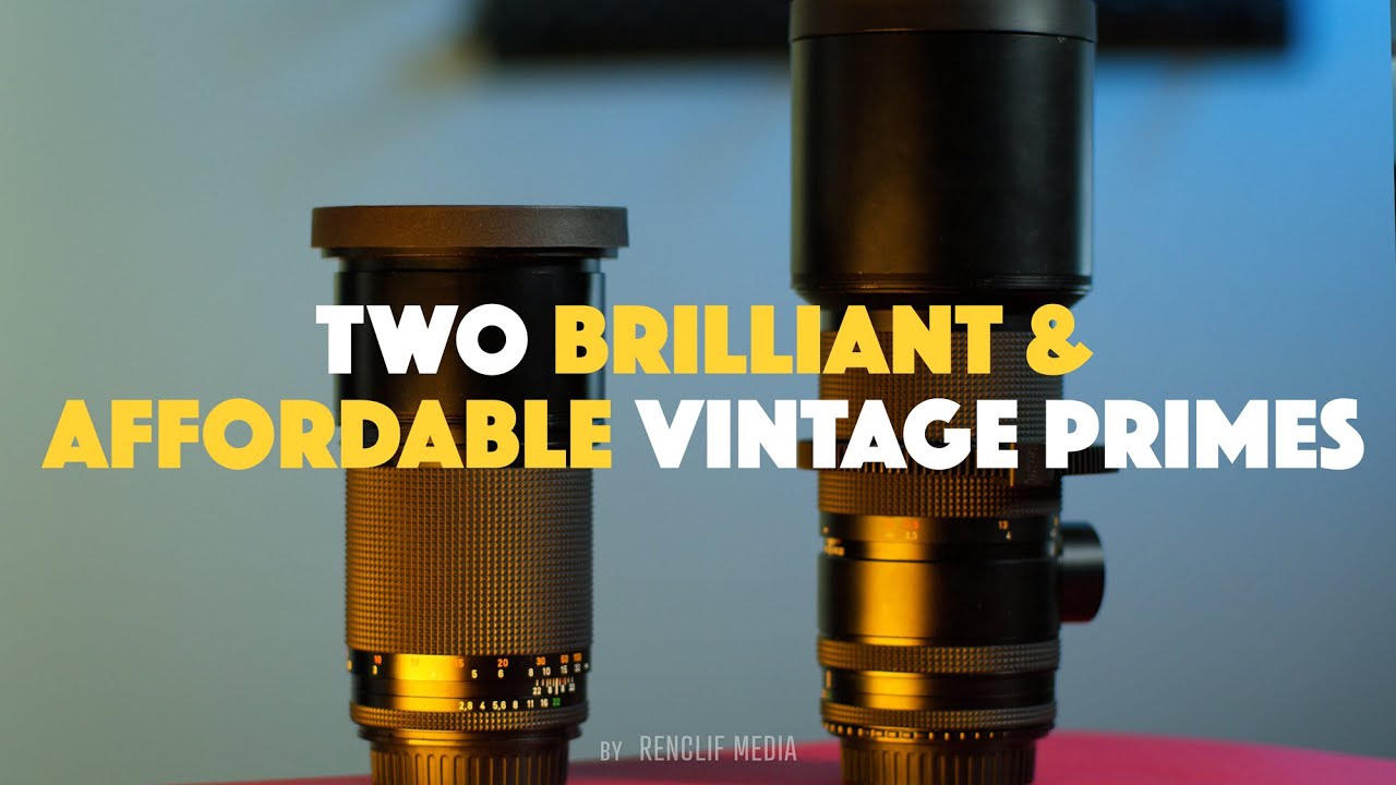 Two Brilliant & Affordable Vintage Primes // Cinematic Contax Zeiss T Lenses