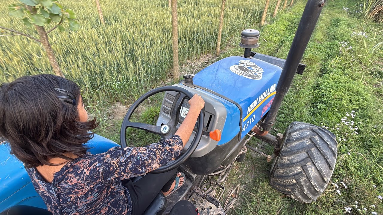 Chhoti bacchi ke tractor 🚜 chalane Ka 32 wa din 