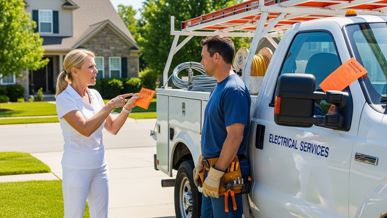 HOA Complained About My Work Truck, Didn't Know I'm The Electrician Who Wires Their Homes