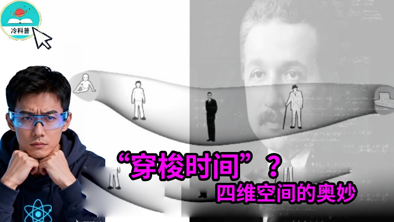 穿梭时间？四维空间竟如此神奇，其中原理到底如何？【冷科普】