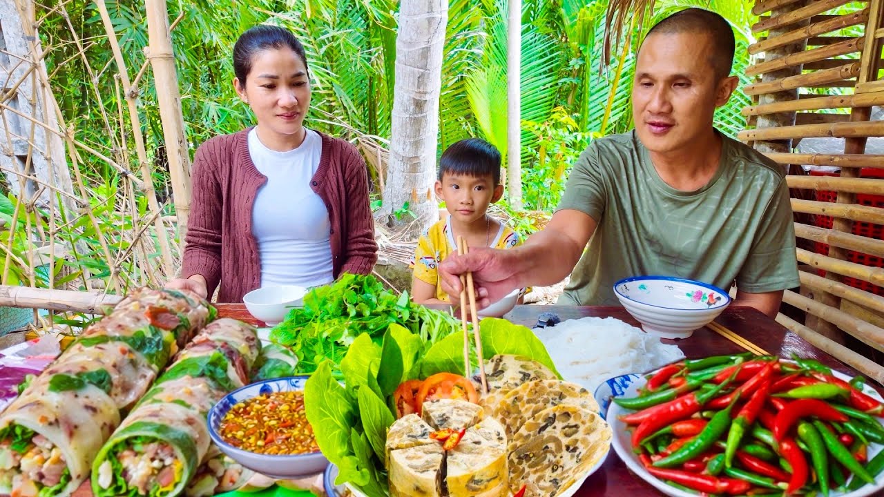 Gỏi Cuốn Bún Giò Thủ Chấm Mắm Đậm Đà – Bán Là Hết Sạch 