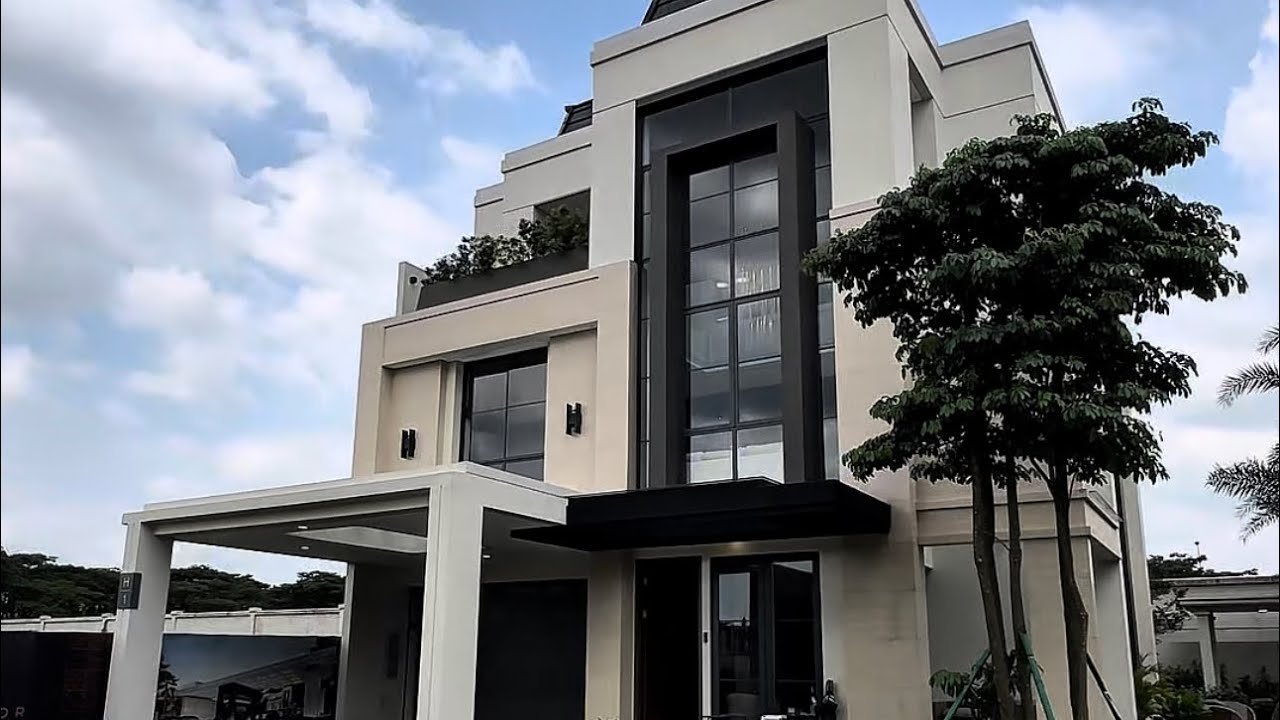 Rumah Sultan Modern di BSD 🌿Lokasi strategis, desain elegan, dan nyaman untuk hunian jangka panjang.