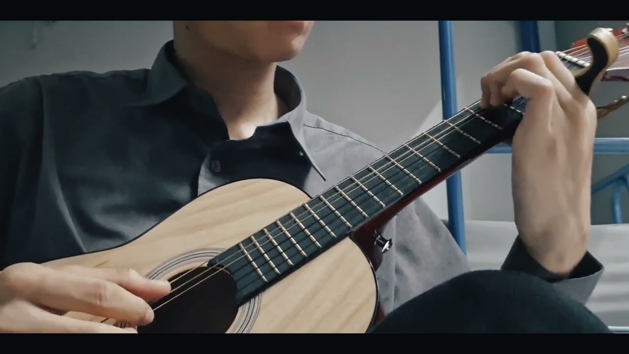 I started guitar a few months ago... [ Cover of the song Intricacy by caelandgarcia ]