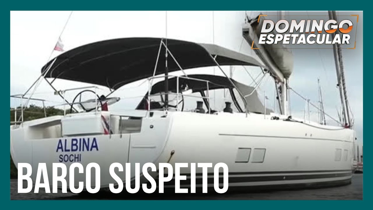 Barco roubado na Europa entra na mira da polícia brasileira e pode estar na rota do tráfico