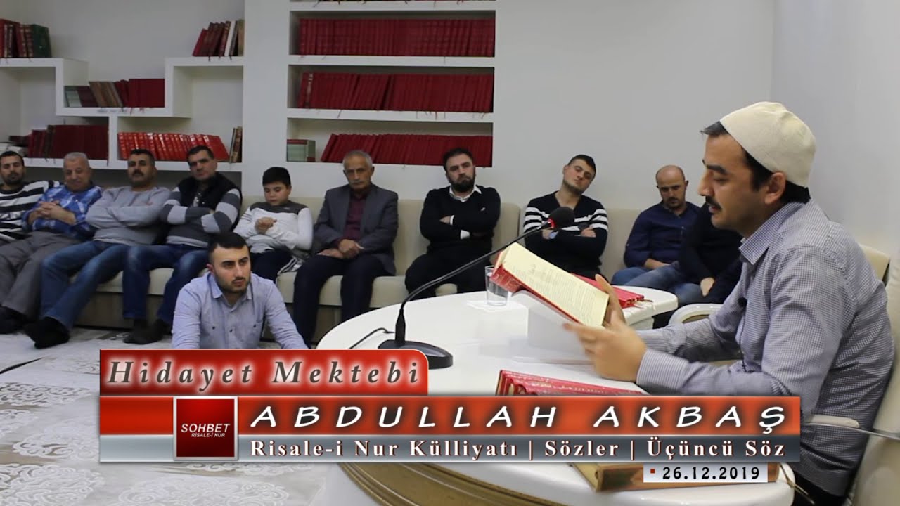 Abdullah Akbaş - Sözler - Üçüncü Söz