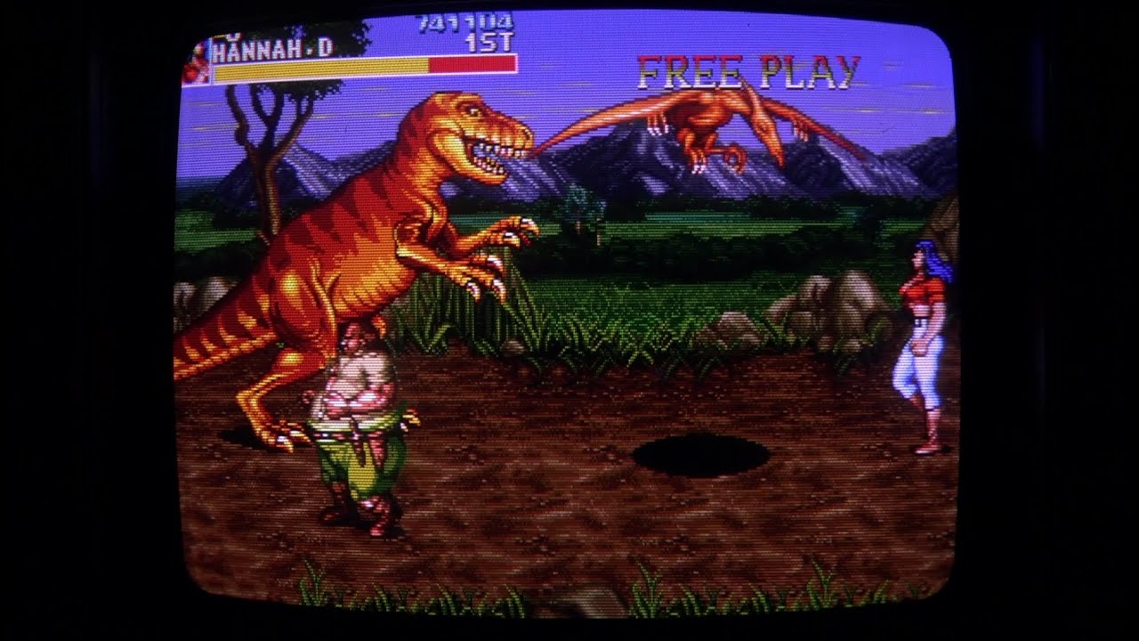 Cadillacs and Dinosaurs (Capcom, 1992/1993) Arcade-Spiel