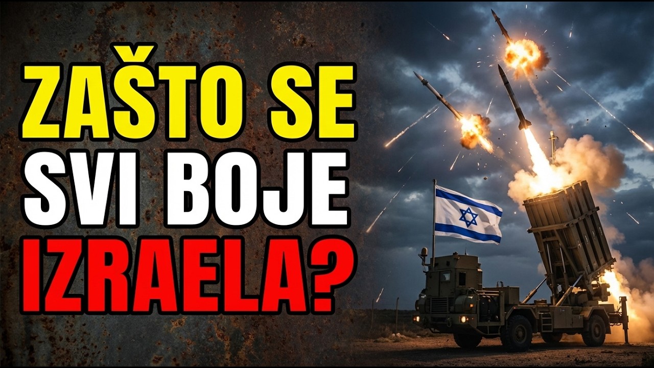 ZAŠTO IZRAEL ima NAJBOLJU vojsku na Bliskom istoku? | Vojna Analiza