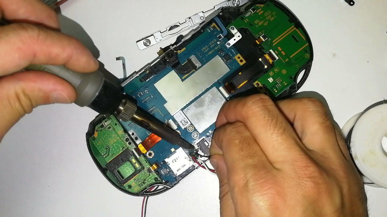 Ps vita battery connector | how to connect the battery if you destroyed the connector | solder iron