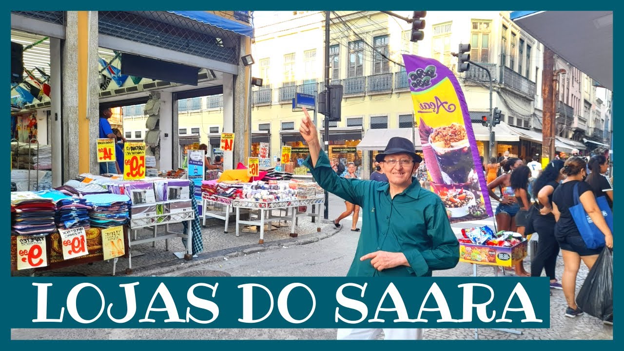 LOJAS DO SAARA NO RIO DE JANEIRO por Canal do Mariuu