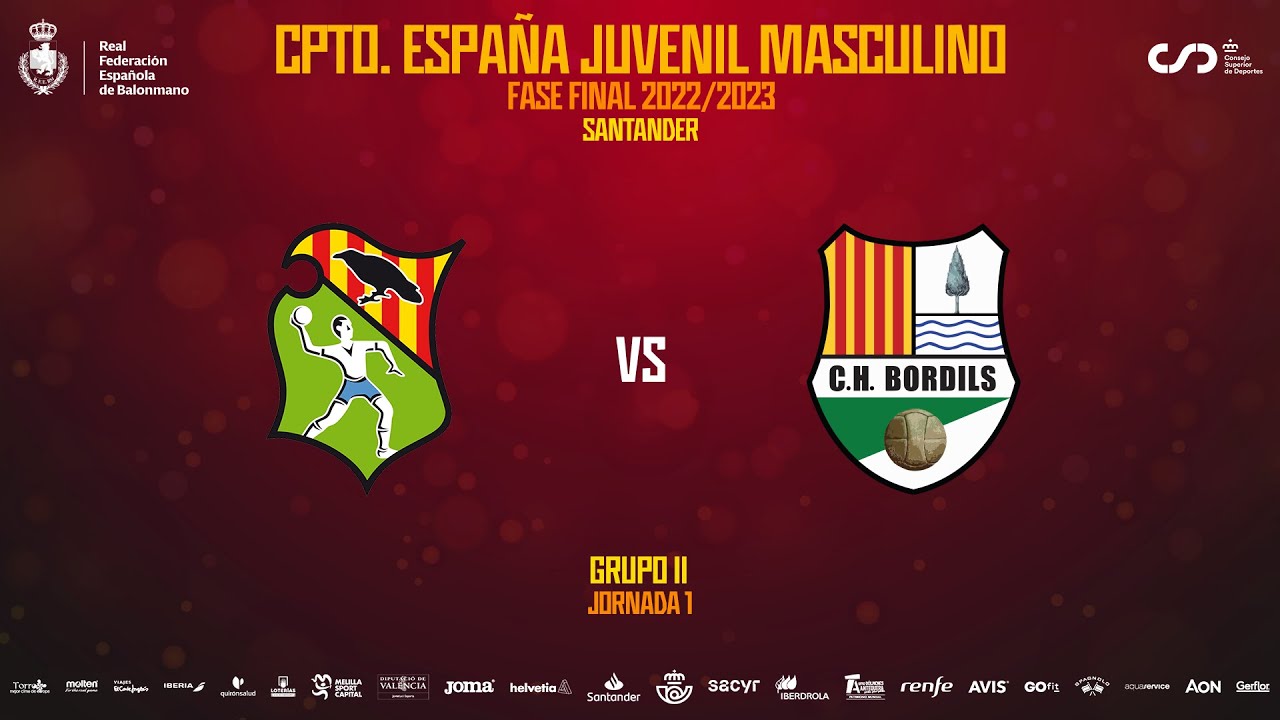#CDEJuvenilBM - Masculino - Grupo II | KH-7 Granollers : Club Handbol Bordils 