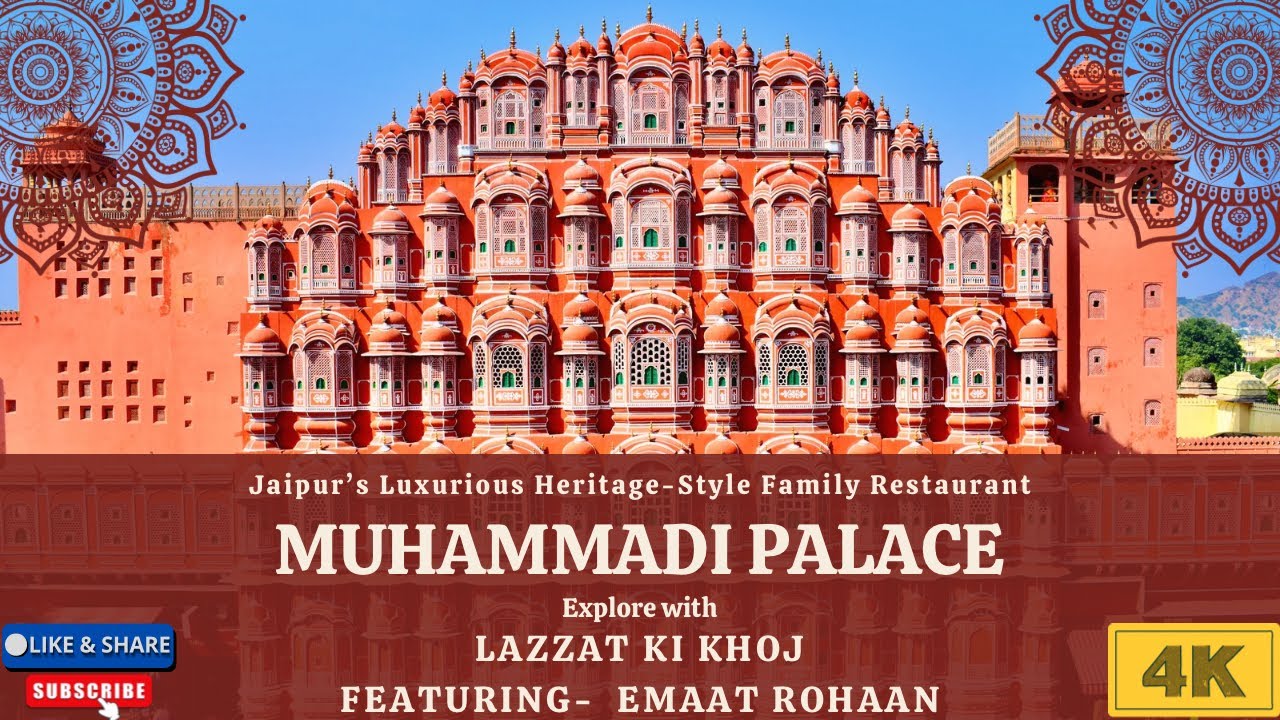 Jaipur’s Hidden Gem! Muhammadi Palace – Royal Taste in Pure Desi Ghee | Must-Try Food Tour! Part - 2