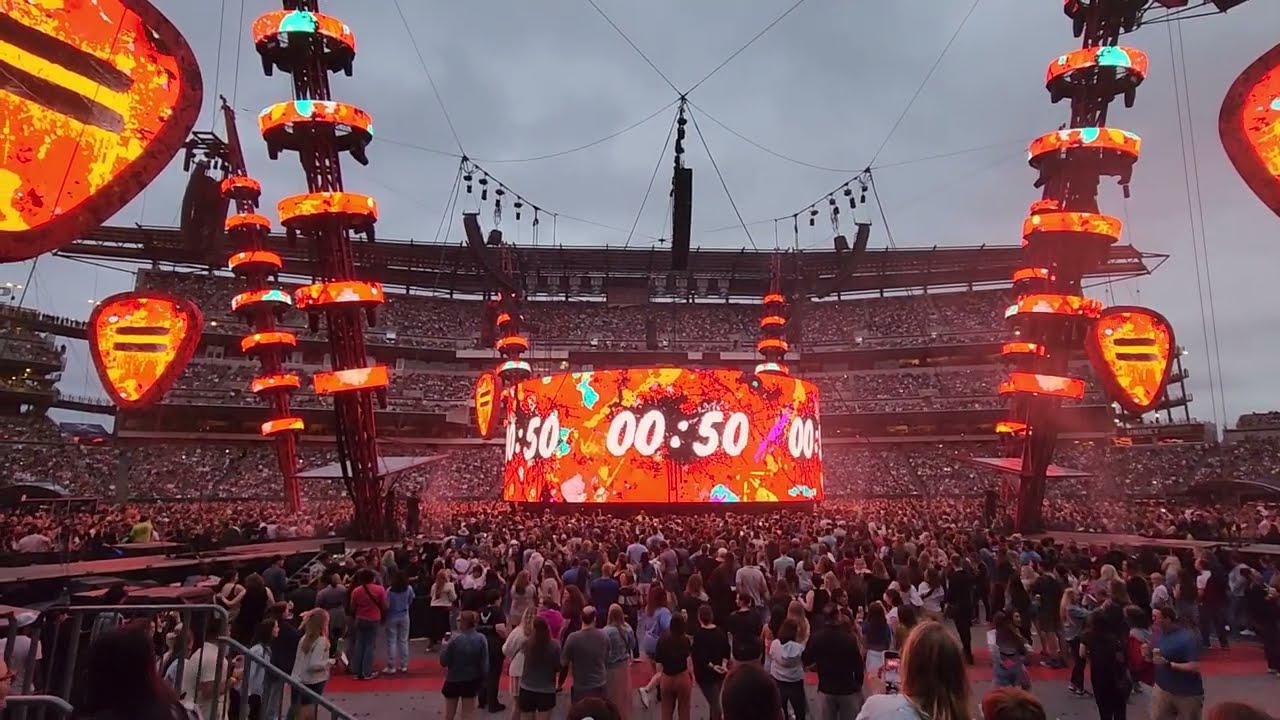 Tides LIVE Ed Sheeran 6-3-23 Lincoln Financial Field, Philadelphia