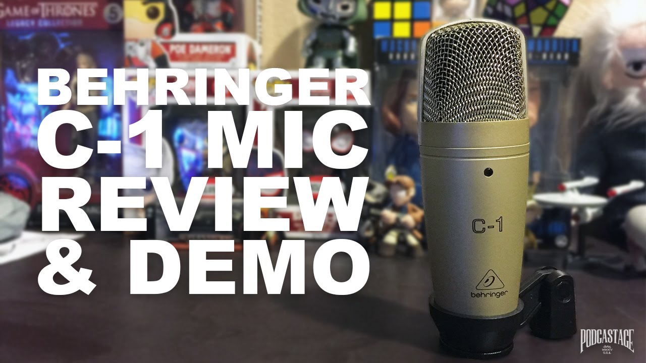 Behringer C-1 Condenser Mic Review / Test
