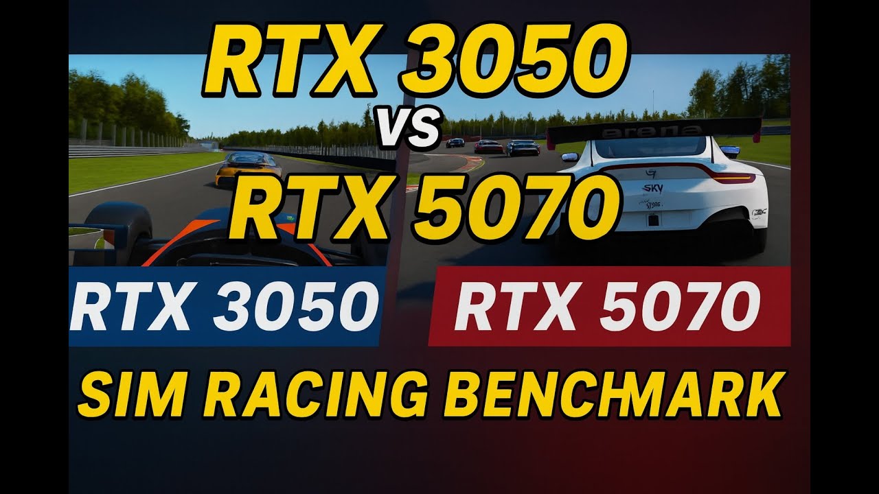 I Upgraded from RTX 3050 to 5070 — and Sim Racing Got WAY Smoother!